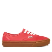 Trampki damskie - Tenisówki Vans Authentic VN000D6GCI11 Czerwony - miniaturka - grafika 1