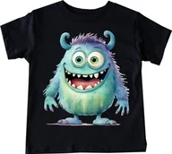 Koszulki dla dziewczynek - Dziecięca koszulka z potworem wzór potwór48 - miniaturka - grafika 1