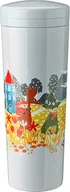 Kubki termiczne - Kubek termiczny Carrie Muminki 500 ml szaroniebieski - miniaturka - grafika 1