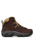 Buty trekkingowe męskie - Keen Trekkingi Pyrenees 1029399 Brązowy - miniaturka - grafika 1