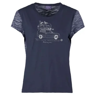 Koszulka damska E9 Dream Women's Rozmiar: L / Kolor: ciemnoniebieski - Koszulki sportowe damskie - miniaturka - grafika 1