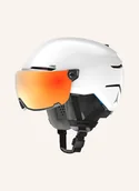 Kaski narciarskie - Atomic Kask Narciarski Savor Gt Amid Visor Hd weiss - miniaturka - grafika 1