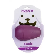 Zabawki dla psów - Rucan Conic Big Purple - L, badzo twarda, fioletowa zabawka na przysmaki dla psa - miniaturka - grafika 1