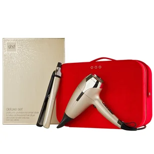 GHD PLATINUM+ & HELIOS™ Lyxigt Gåvoset Champagnefärgat Guld - Suszarki do włosów - miniaturka - grafika 1