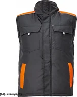 Odzież robocza - CERVA MAX VIVO - kamizelka - czarny/żółty XXL - miniaturka - grafika 1