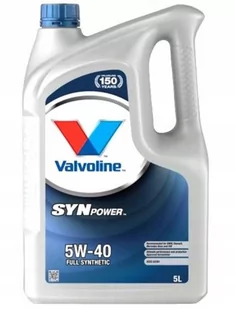 Valvoline SynPower 5W-40 5L - Oleje silnikowe - miniaturka - grafika 1