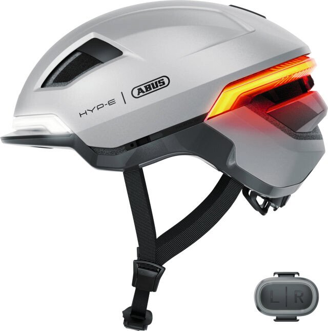 Kask rowerowy Abus Hyp-E Gleam Silver M