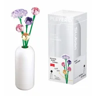 Klocki - KLOCKI SLUBAN B1101-17 KWIATY W WAZONIE PIWONIE  198 El. - miniaturka - grafika 1