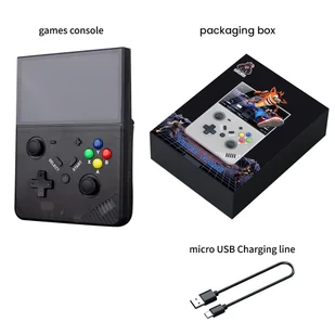 M18 R43 Pro Handheld Game Console, 4.3-inch LCD Screen, Emelec 4.3 OS, 1GB RAM 4GB Storage 128GB TF Card, Supports 25 Simulator - Konsole i gry retro - miniaturka - grafika 9