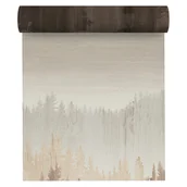 Tapety - Tapeta panoramiczna Metropolitan Las we mgle beżowa 159 x 280 cm - miniaturka - grafika 1