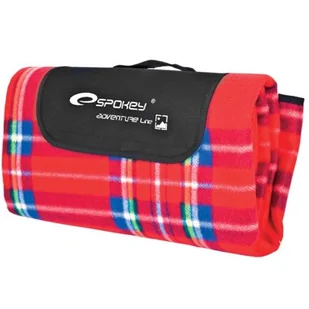 Spokey Picnic Tartan piknik koc koc/na plażę, czerwony, M 85043.0 - Koce piknikowe - miniaturka - grafika 1