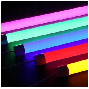 Świetlówka Neonówka Led 120cm 230V Z Wtyczką MIX - Taśmy LED - miniaturka - grafika 1