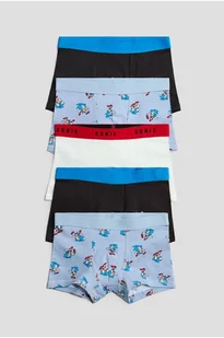 H & M - Bokserki 5-pak - Niebieski - H&M - Majtki dla dzieci - miniaturka - grafika 1