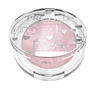 Rozświetlacze do twarzy i ciała - Bell LOVE IN THE CITY Pressed Highlighter 001 Rozświetlacz, który nadaje cerze efektowne, opalizujące wykończenie i blask, 3,5g - miniaturka - grafika 1