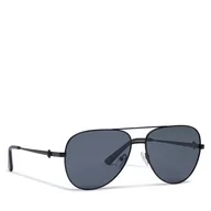 Okulary przeciwsłoneczne - Okulary przeciwsłoneczne dziecięce Kurt Geiger Shoreditch Aviator 2291300999 Black - miniaturka - grafika 1