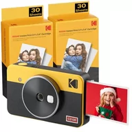 Aparaty analogowe - Kodak Mini Shot 2 biały Retro + wkłady - miniaturka - grafika 1