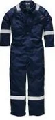 Odzież robocza - Dickies Kombinezon Lightweight Pyrovatex Navy rozm. 46T - miniaturka - grafika 1
