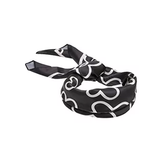 Czapki i chusty sportowe męskie - Urban Classics Unisex Big Pattern Bandana, czarny, jeden rozmiar - grafika 1