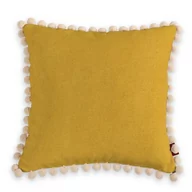 Poszewki na poduszki - Dekoria Poszewka Wera na poduszkę musztardowy szenil 45x45 cm Etna 150-705-04 - miniaturka - grafika 1