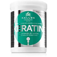 Maski do włosów - Kallos KJMN Keratin maska do włosów 1000ml - miniaturka - grafika 1