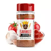 Zdrowa żywność - FlavorGod - Ketchup Flavored Seasoning, Proszek, 128g - miniaturka - grafika 1