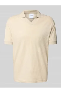 Koszulka polo o kroju regular fit z mieszanki bawełny model TRISTAN - Selected Homme - Koszulki męskie - miniaturka - grafika 1