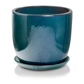 Donice - Donica z podstawką 41 x 34 cm turkus - miniaturka - grafika 1