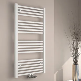 EMKE Grzejnik łazienkowy Suszarka do ręczników Grzejnik 50x100cm Moc 451 W Biały Grzejnik łazienkowy Ogrzewanie z podłączeniem środkowym - Ręczniki EMKE Grzejnik łazienkowy Suszarka do ręczników Grzejnik 50x100cm Moc 451 W Biały Grzejnik łazienkowy Ogrzewanie z podłączeniem środkowym - Ręczniki - miniaturka - grafika 1