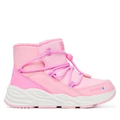 Buty dla dziewczynek - Śniegowce Skechers Turbo Tread 303492L LTPK Różowy - miniaturka - grafika 1