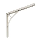 Zawiasy, okucia i inne akcesoria - Wspornik składany WSZ 400 biały VELANO - miniaturka - grafika 1