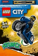 Klocki - LEGO City Turystyczny motocykl kaskaderski 60331 - miniaturka - grafika 1