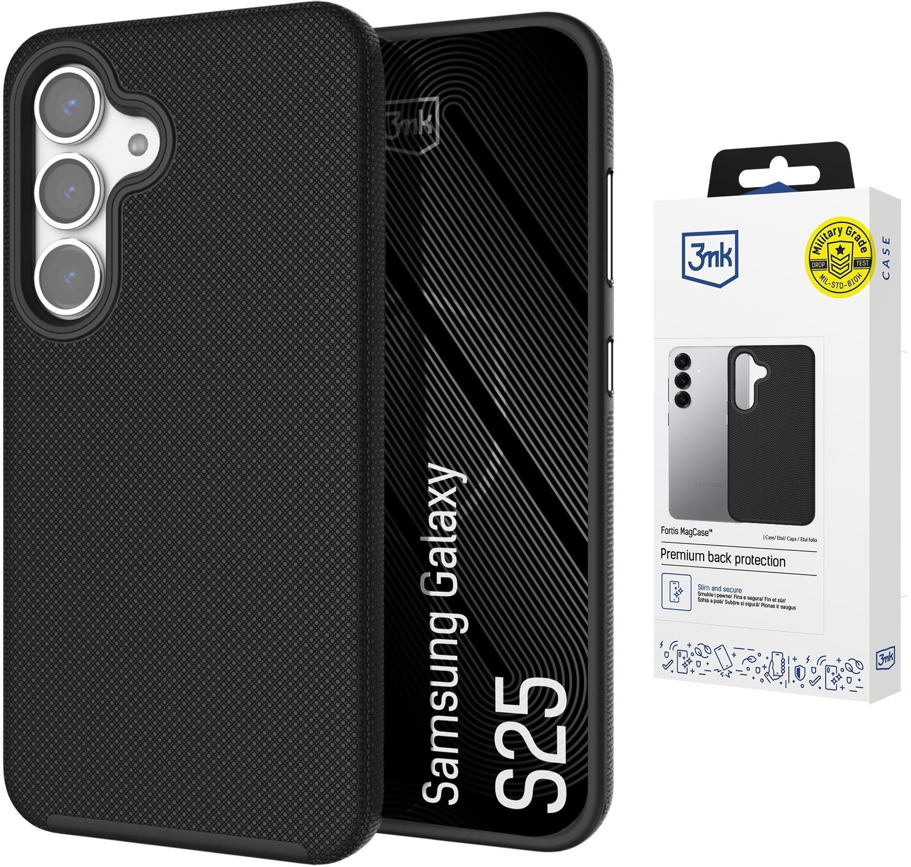3MK Samsung Galaxy S25 - 3mk Fortis MagCase