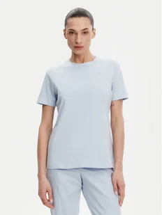 Tommy Hilfiger T-Shirt WW0WW45522 Niebieski Regular Fit - Koszulki i topy damskie - miniaturka - grafika 1