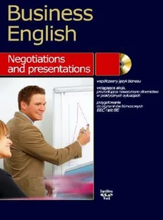 Business English. Negotiations and presentations (+CD) - Magdalena Warżała-Wojtasiak - Książki do nauki języka angielskiego - miniaturka - grafika 1