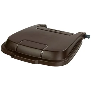 ROTHO Pokrywa do kosza Atlas 4512007715 Brązowy - Akcesoria i części AGD - miniaturka - grafika 1