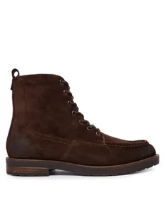 Tommy Hilfiger Trzewiki Cleated W Moc FM0FM05599 Brązowy - Botki męskie - miniaturka - grafika 1