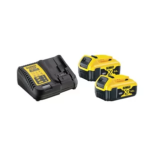 DEWALT DE WALT ZESTAW ŁADOWARKA+ 2 AKU 18V 5,0 - Akumulatory do elektronarzędzi - miniaturka - grafika 3