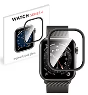 Akcesoria do smartwatchy - Apple Grizz Szkło hybrydowe 3D do Watch 5 6 40 mm - miniaturka - grafika 1