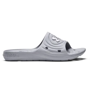 Męskie Klapki UNDER ARMOUR UA M LOCKER IV SL 3023758-100 – Biały - Klapki i japonki męskie - miniaturka - grafika 1
