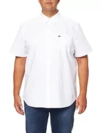 Koszule męskie - Lacoste męska koszula z rękawem Co męska, biały, XL - miniaturka - grafika 1