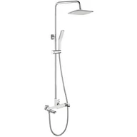 Panele prysznicowe - Alea - kolumna natryskowa z baterią - miniaturka - grafika 1