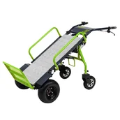 Wózki magazynowe - Elektryczny wózek transportowy 260kg 240Wh 350W 40V magazynowy młynarka ZI-ET260 - miniaturka - grafika 1