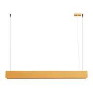 Lampy sufitowe - Lampa wisząca SPARK złota SOLLUX LIGHTING - miniaturka - grafika 1