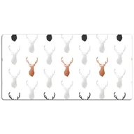 Podkładki na biurko - Mata ochronna z nadrukiem Głowa jelenia 120x60 cm, Dywanomat - miniaturka - grafika 1