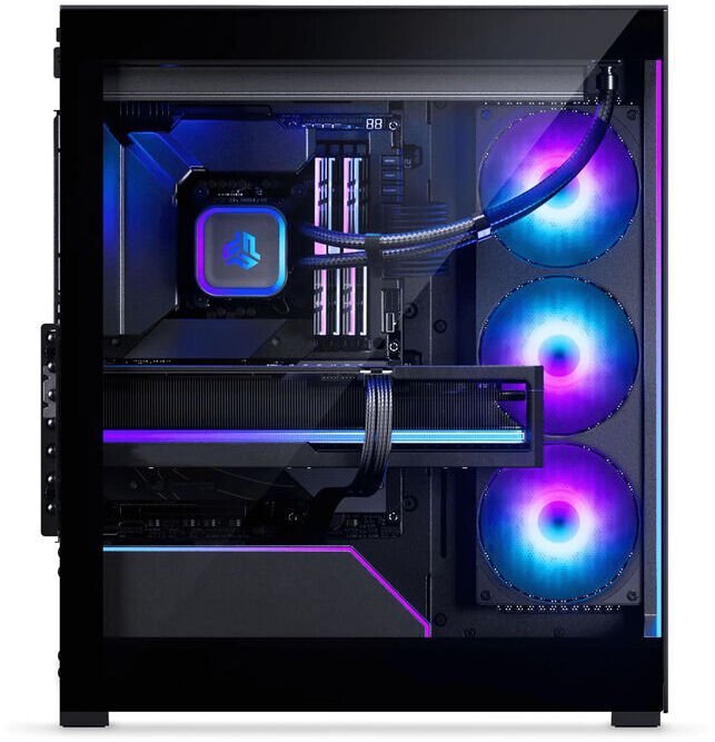 Obudowa Phanteks NV5X Obudowa PC, Midi-Tower, E-ATX, Tempered Glass, ARGB - czarny PH-NV523X_DBK01