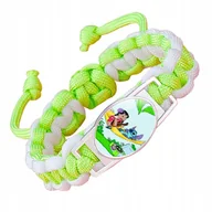 Biżuteria dla dzieci - BRANSOLETKA biało-zielona Lilo i Stich - miniaturka - grafika 1