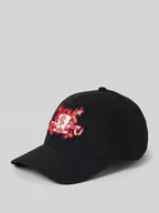 Czapki męskie - Czapka z daszkiem i detalem z logo - miniaturka - grafika 1