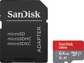 Karty pamięci - Karta SanDisk Ultra MicroSDXC 64 GB Class 10 UHS-I/U1 A1 SDSQUAB-064G-GN6TA - miniaturka - grafika 1