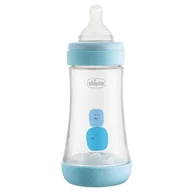 Butelki dla niemowląt - Chicco 122035 BUTELKA PERFECT5 240ML CHŁOPCZYK 2+ - miniaturka - grafika 1