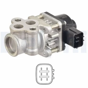 Zawór AGR Delphi EG10611-12B1 - Układ zasilania - akcesoria - miniaturka - grafika 1
